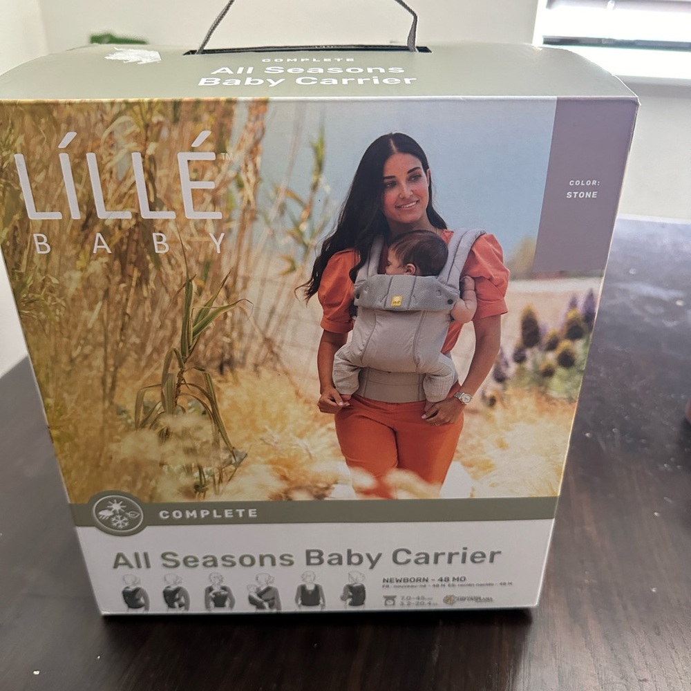 Lille Baby Complete, all seasons, stone color new in box